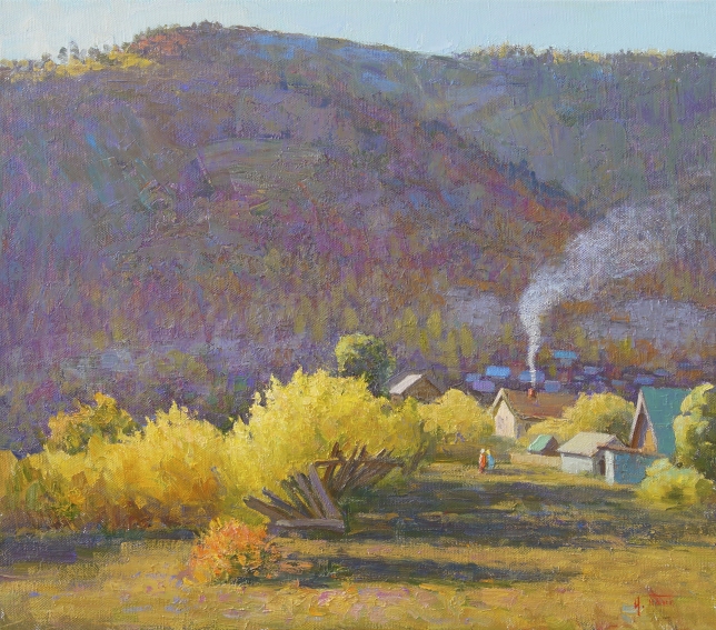 Painting for sale online - Shiryaevo. Autumn evening