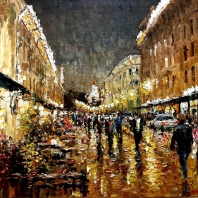 Painting for sale online - Evening