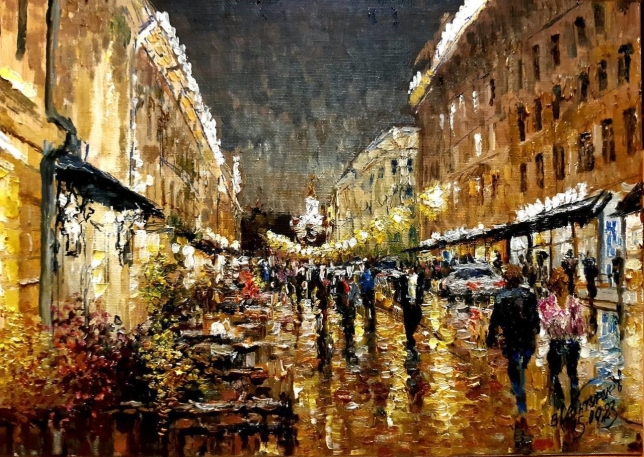 Painting for sale online - Evening