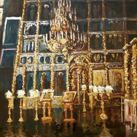 Painting for sale online - Cathedral of Our Lady of the Don