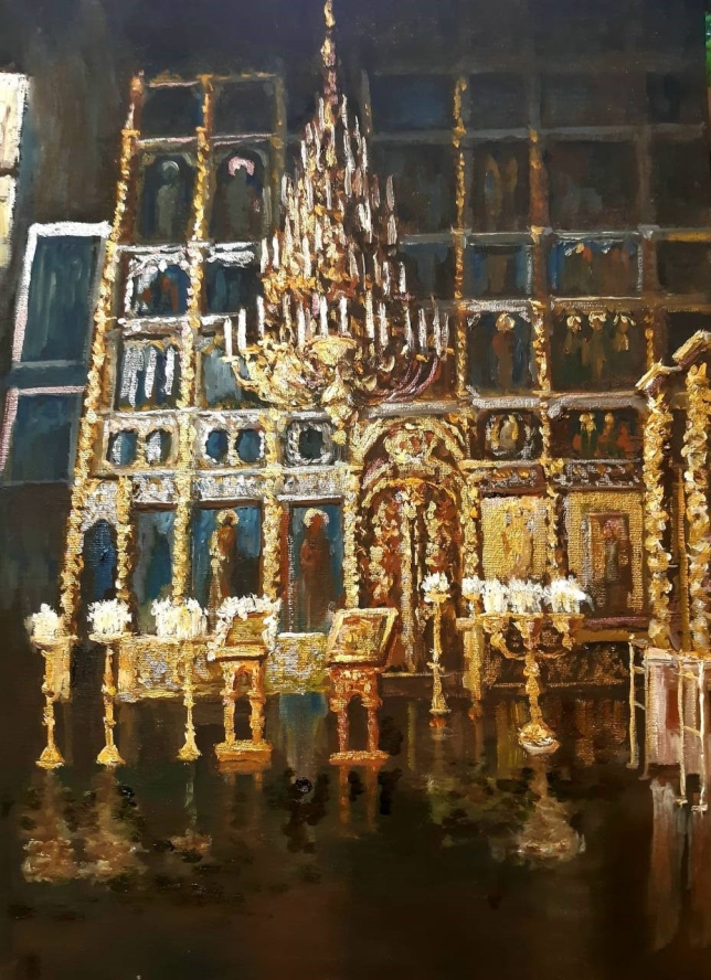 Painting for sale online - Cathedral of Our Lady of the Don