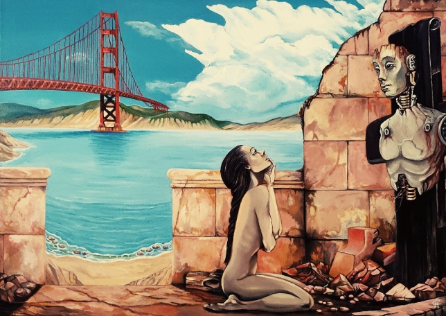 Painting for sale online - Apocalypse, a new religion