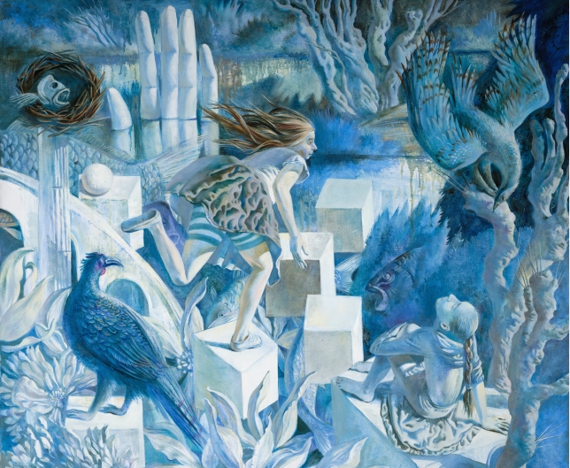 Painting for sale online - Blue dream