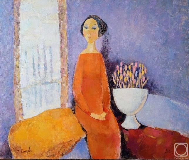 Painting for sale online - Spring, March