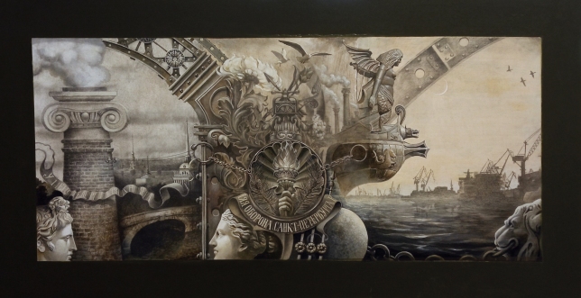 Painting for sale online - The Northern Venice of the Three Revolutions 