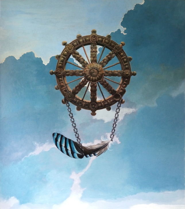 Painting for sale online - Amulet of Sound Mind and Firm Memory