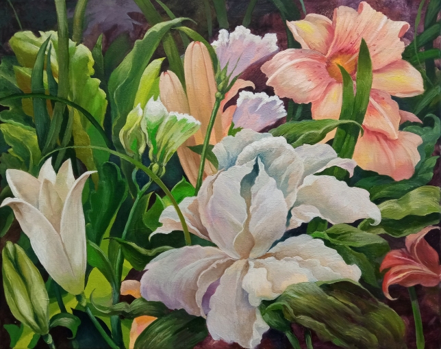 Painting for sale online - Flowers of Perfect Joy 