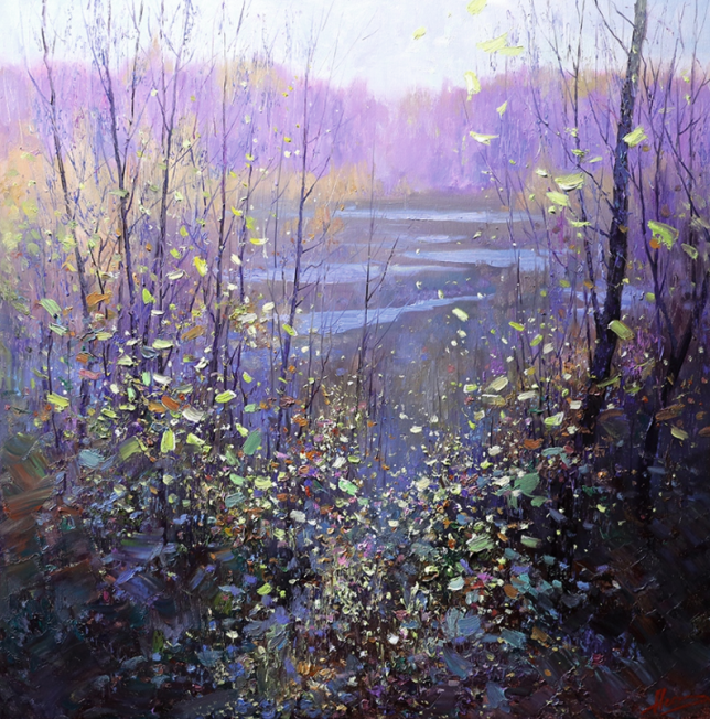 Painting for sale online - Autumn forest