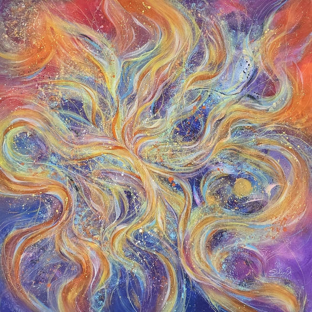 Painting for sale online - Prima Materia