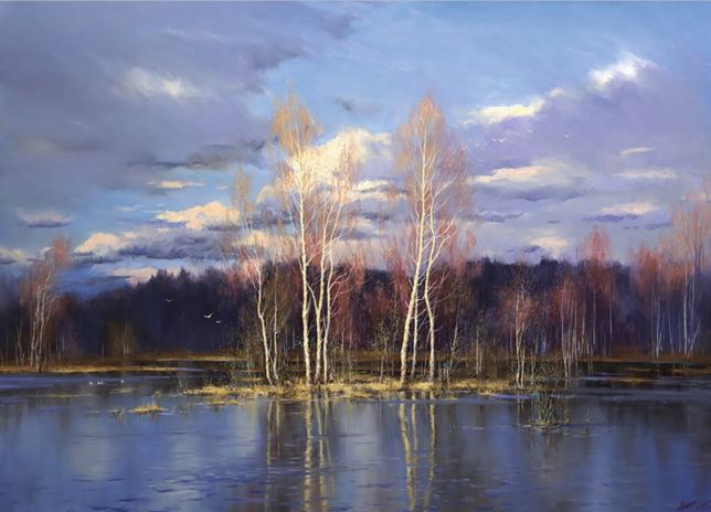 Painting for sale online - Flood