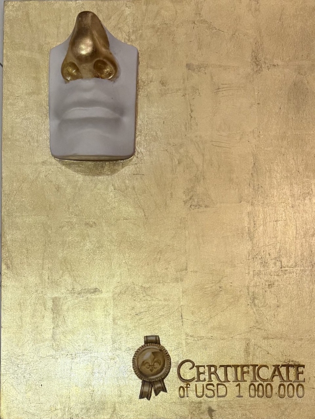 Painting for sale online - Golden Nose