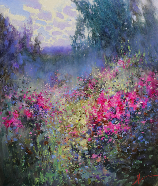 Painting for sale online - The Forgotten Garden