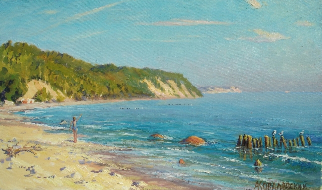 Painting for sale online - Baltic coast