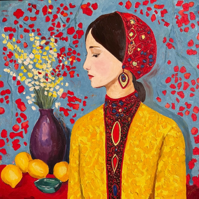 Painting for sale online - Quiet modesty