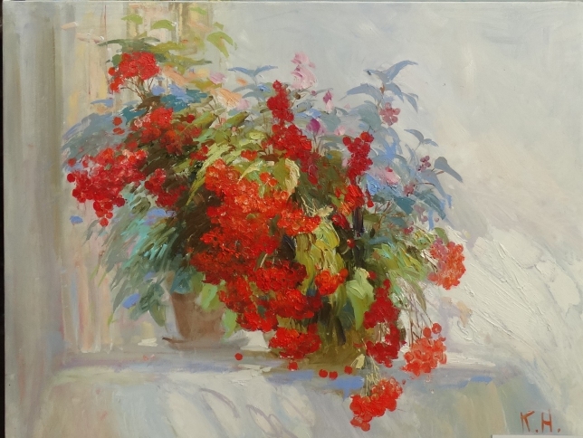 Painting for sale online - Viburnum