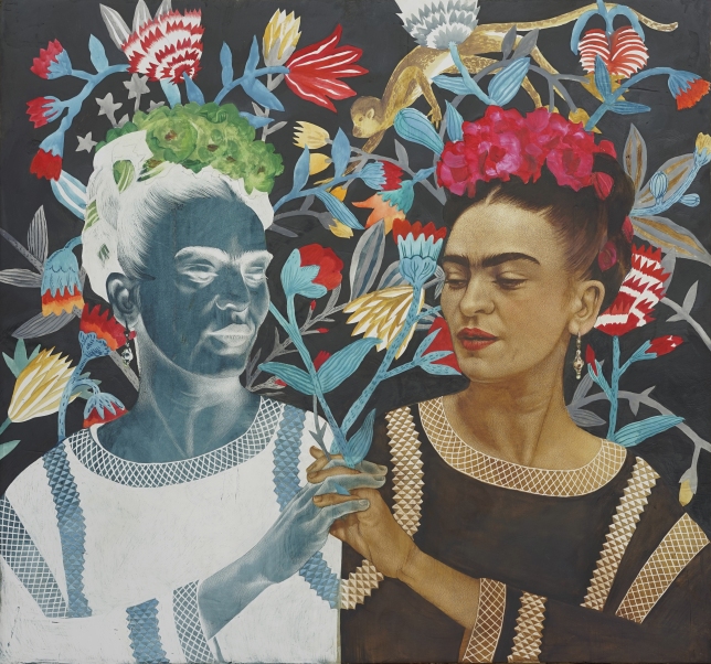 Painting for sale online - Frida Garden of Reflections