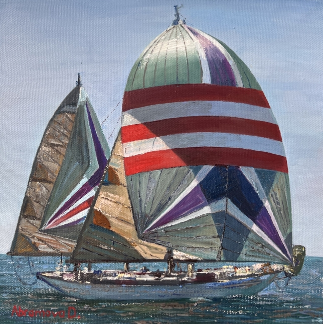 Painting for sale online - Norwegian sails