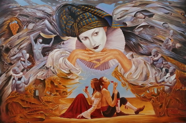 Painting for sale online - Guardian Angel