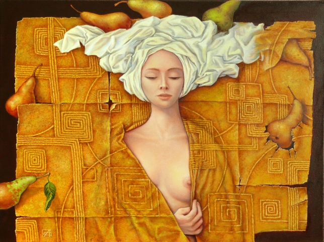 Painting for sale online - Pear captivity