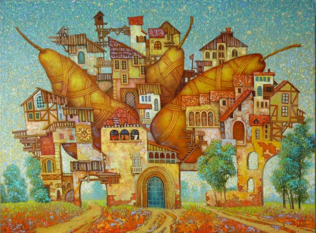 Painting for sale online - Pear City