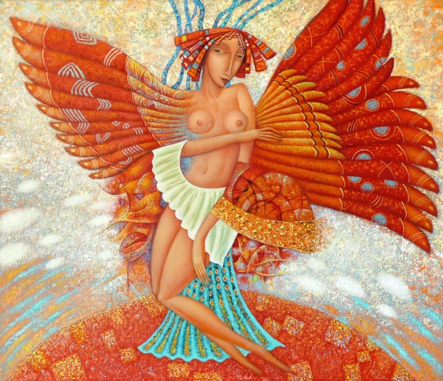 Painting for sale online - Firebird