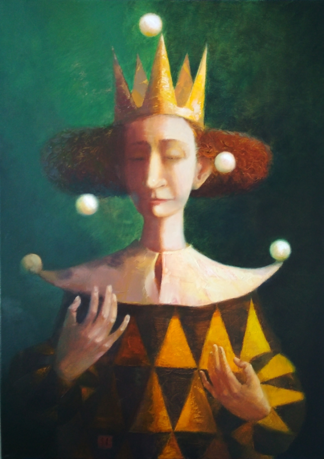 Painting for sale online - Juggler