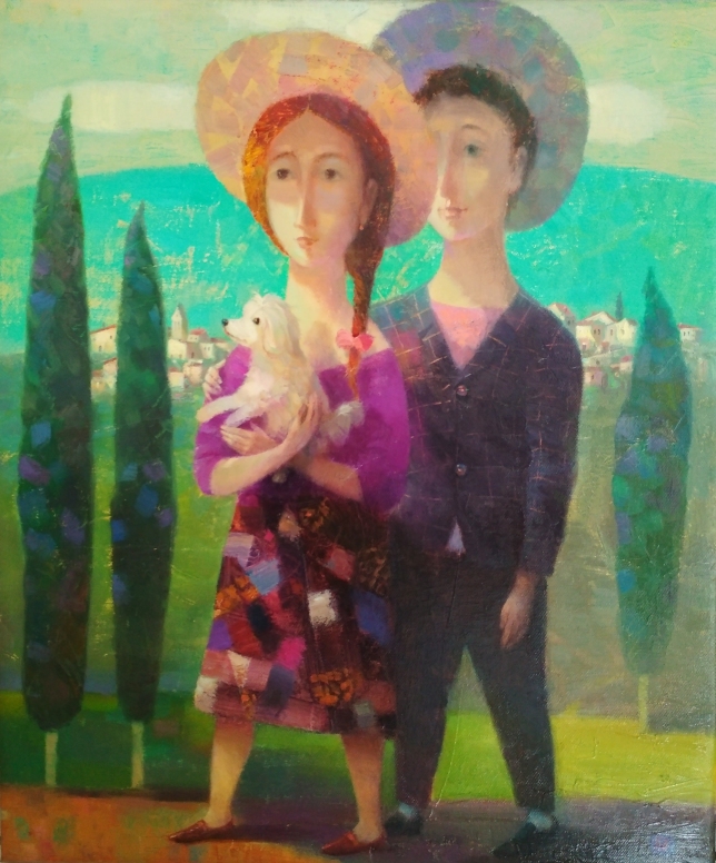 Painting for sale online - Outing