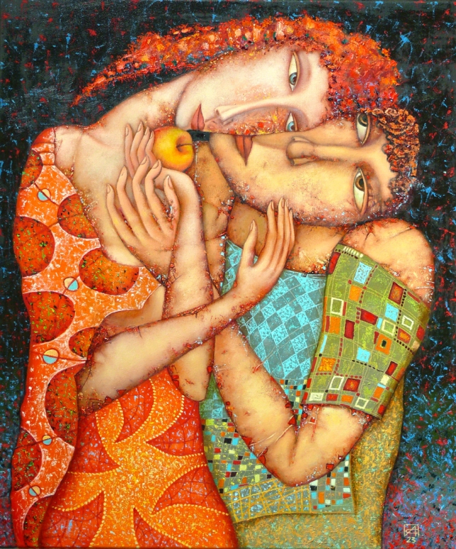 Painting for sale online - An apple for two