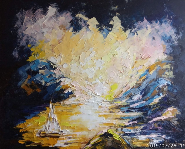 Painting for sale online - Dawn