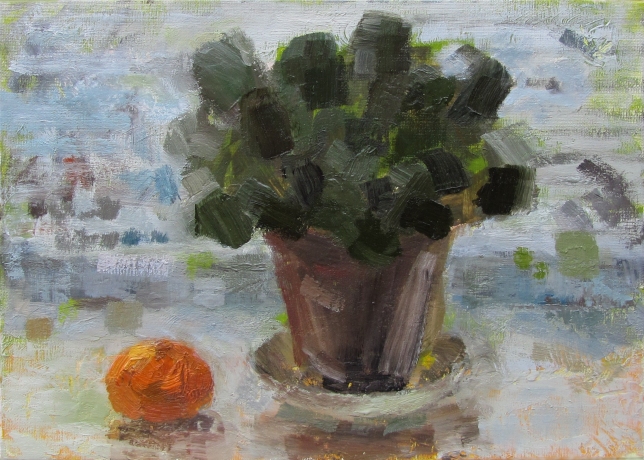 Painting for sale online - Cactus in December