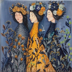 Painting for sale online - Three Graces