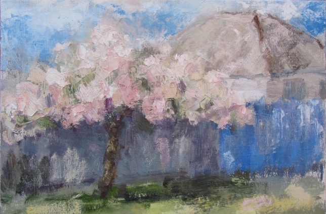 Painting for sale online - Flowering tree