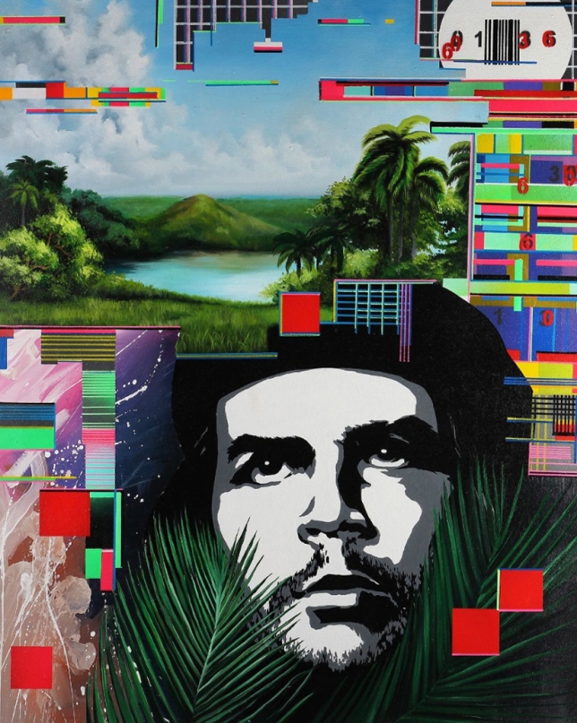 Painting for sale online - The comandantes bug