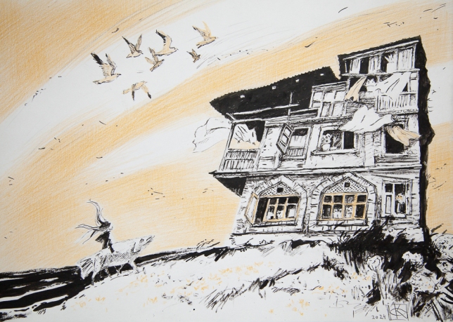 Painting for sale online - The road home