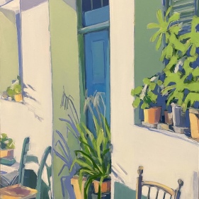 Painting for sale online - Courtyard
