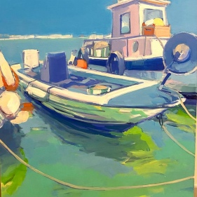Painting for sale online - Boats