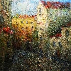 Painting for sale online - Urban motif