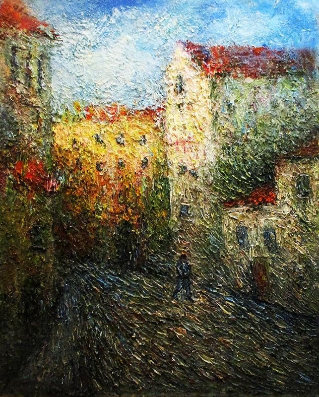 Painting for sale online - Urban motif