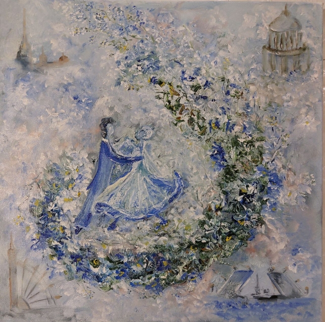 Painting for sale online - St Petersburg Waltz