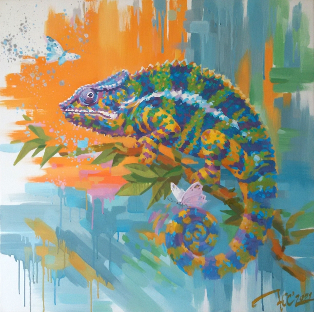 Painting for sale online - Out of the comfort zone