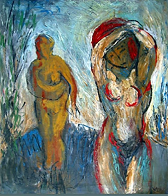 Painting for sale online - Bathers