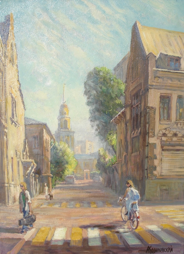 Painting for sale online - Maly Rzhevsky Lane