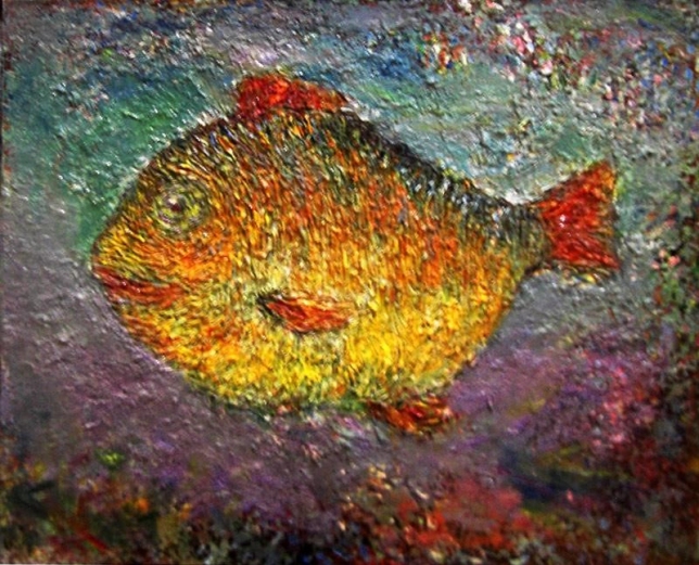 Painting for sale online - Big fish