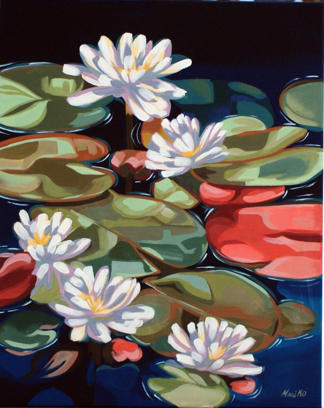 Painting for sale online - Water lilies
