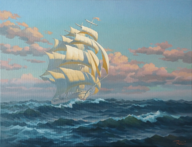 Painting for sale online - Fair wind