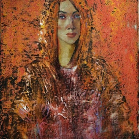 Painting for sale online - Redhead