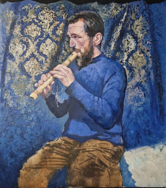 Painting for sale online - Musician