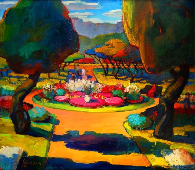 Painting for sale online - Fabulous Park