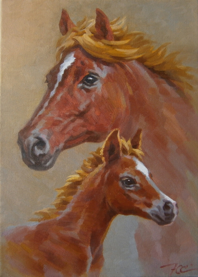 Painting for sale online - Foal
