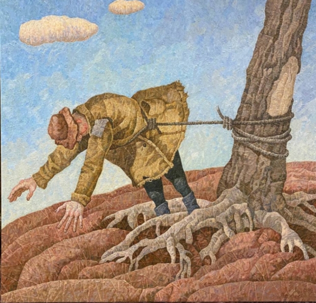 Painting for sale online - Stubborn people